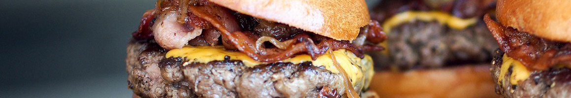 Eating Breakfast & Brunch Burger at Chuckwagon restaurant in McLean, TX.